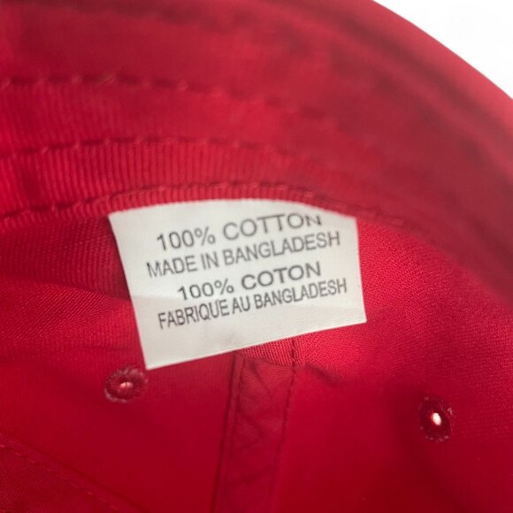 Red Sint Maarten Thirsty Pirate Beach Bar Cotton Adjustable Cap Caribbean Island - Picture 4 of 5